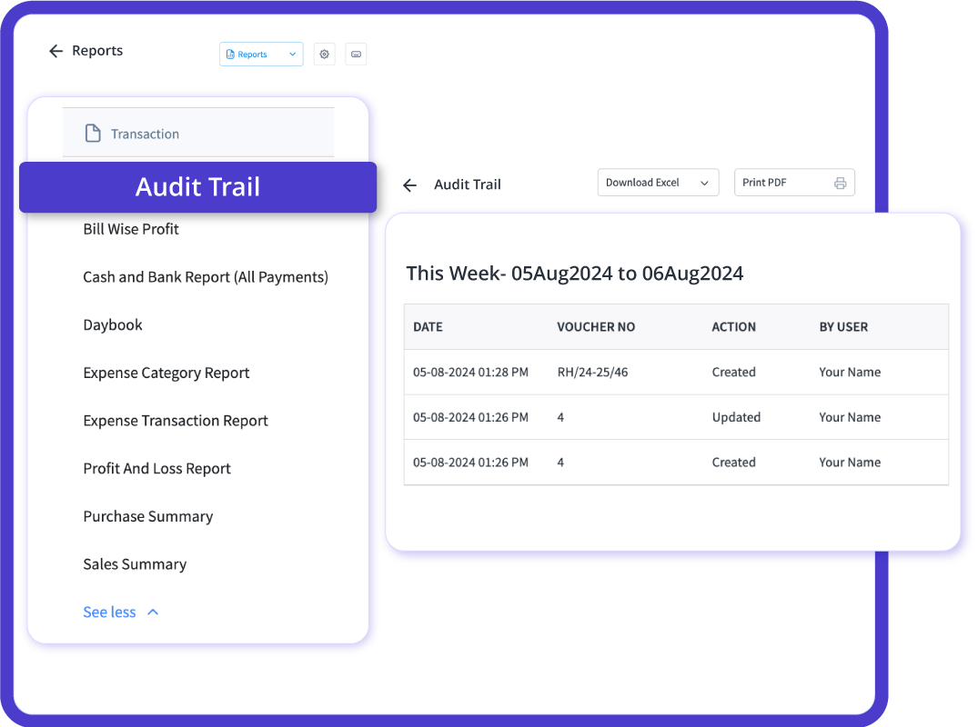 seamless audit and compliance