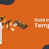 gold invoice template