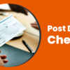 post dated cheque