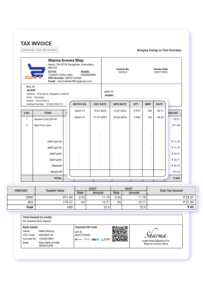 Error free bills with Mac billing software