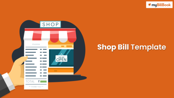shop bill template