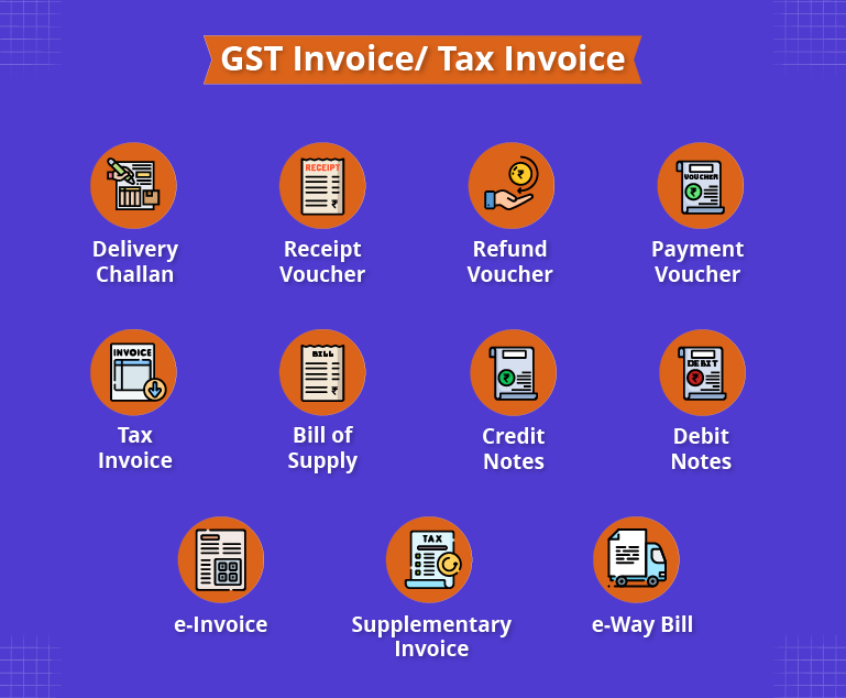 types of tax invoice